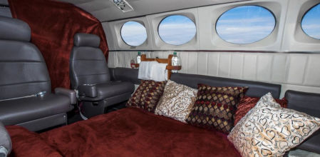 Los aviones donde se puede hacer el amor en pleno vuelo