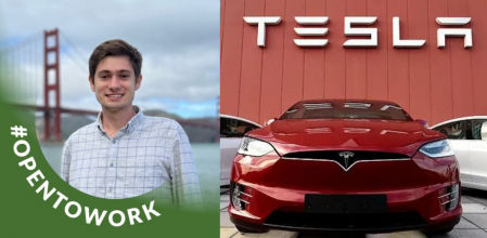 John Bernal, ex empleado de Tesla, muestra en su perfil de Linkedin que está abierto a iniciar una nueva andadura profesional