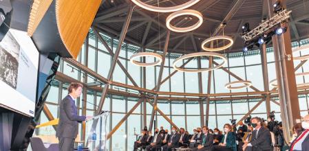 Carlos Godó, consejero delegado de Grupo Godó, fue el anfitrión del encuentro “Dos ciudades de vanguardia” junto con Federico Linares, presidente de EY