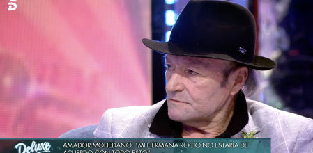Amador Mohedano ha aprovechado para hablar de Rocío Carrasco y ha explicado cómo se siente
