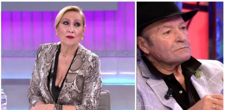 Amador Mohedano y Rosa Benito se encontraron en los platós de Mediaset
