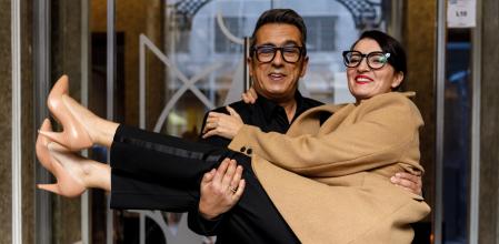 24/ 01/ 2019 MADRID. Foto Dani Duch. La 33 edición de los Premios Goya, que se celebrará el próximo mes de febrero de 2019, ya tiene presentadores. La actriz y humorista Silvia Abril(Mataró, 1971) y el cómico, presentador y productor Andreu Buenafuente (Reus, 1965) serán los maestros de ceremonias de los galardones