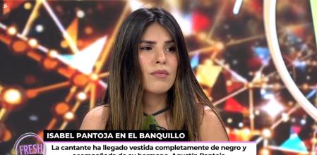 Isa Pantoja no ha podido evitar ponerse a llorar.