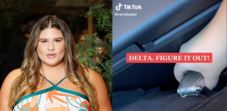 Una modelo ‘curvy’ denuncia a una aerolínea por hacer cortos los cinturones de seguridad