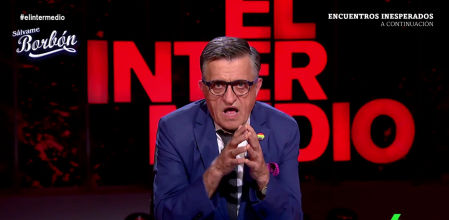 'El Intermedio' y el Gran Wyoming mutan en 'Sálvame Borbón'