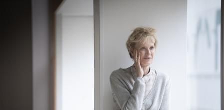 Siri Hustvedt, fotografiada en Barcelona en el año 2019