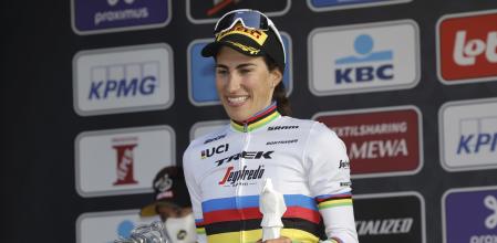 Elisa Balsamo, ganadora de la clásica Gante-Wevelgem