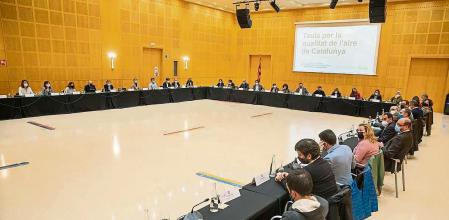 ACTO DE CONSTITUCIÓN DE LA TAULA DE QUALITAT DE L'AIRE A CATALUNYA