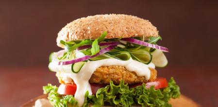 Hamburguesa vegetariana
