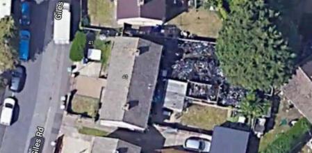 Descubren el arsenal de bicicletas robadas de un hombre gracias a una imagen de Google Earth