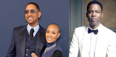 Will Smith y Chris Rock tratan de sortear la polémica y continuar con sus rutinas.