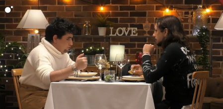 Lara y Joao K en 'First Dates'
