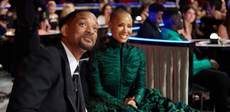 Will Smith y Jada Pinkett Smith en la ceremonia de los Oscar