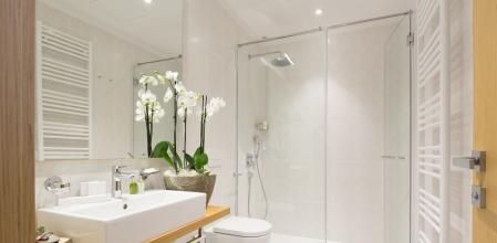 Interior de un baño