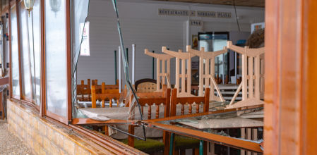 Daños por el temporal en Fuengirola.
