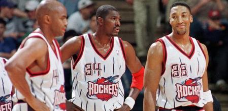 Houston Rockets (1998-99): Charles Barkley, Hakeem Olajuwon y Scottie Pippen