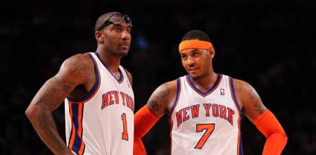 Amar'e Stoudemire y Carmelo Anthony