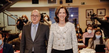 Roldán y Kindelán escenifican el traspaso de poder en la patronal bancaria