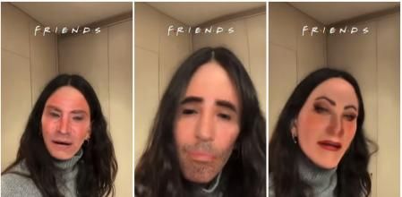 El nuevo filtro de 'Friends'