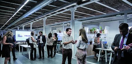 Presentación de ‘start-ups’ en el laboratorio Thinx | 5GBarcelona