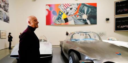 British architect Lord Norman Foster poses during the presentation of the