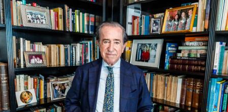 El psiquiatra Enrique Rojas fotografiado esta semana en Madrid