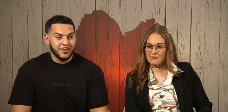 Noelia y Ahmed en 'First Dates'