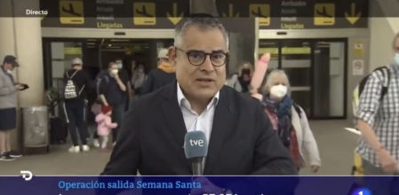 Cachondeo por el pene gigante que se cuela en pleno Telediario de TVE y que traspasa fronteras