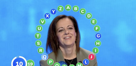 Marian empata a aciertos con Orestes en 'Pasapalabra', aunque comete un fallo