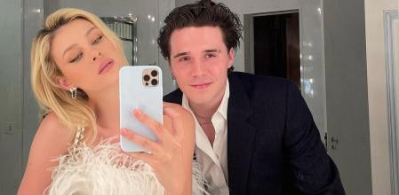 El matrimonio formado por Nicola Peltz Beckham y Brooklyn Beckham