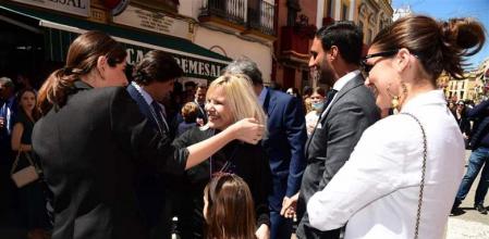La familia se ha encontrado con motivo de la Semana Santa Sevillana