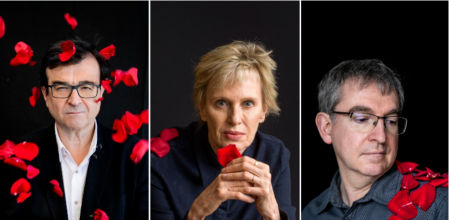 Javier Cercas, Siri Hustvedt y Santiago Posteguillo