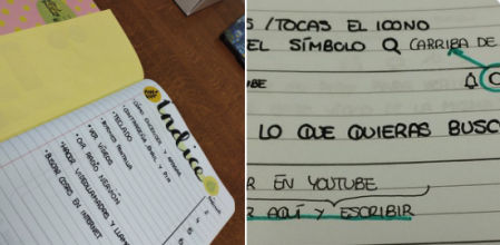 Una nieta inventa un manual para enseñar a su abuela cómo usar Internet y conquista a las redes