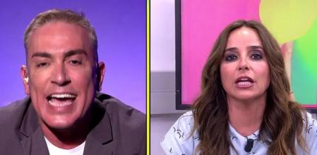 Tremenda bronca de Carmen Alcayde y Kiko Hernández en los pasillos de 'Sálvame'