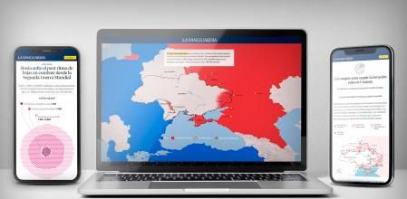 El periodismo visual se apoya en gráficos mapas, gráficos interactivos y modelados 3D