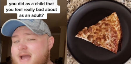 Joe Erwin en su vídeo viral de TikTok