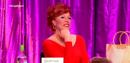 Sharonne en el papel de Verónica Forqué en Drag Race España