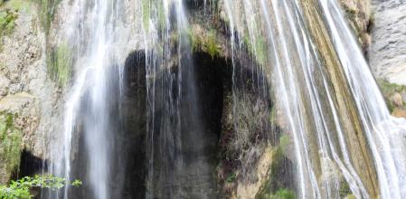 Salt del Mir tras las últimas lluvias primaverales.