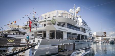 25 - 04 - 2022 / Barcelona / MYBA Charter Show, Feria de superyates en el Port de Barcelona / Foto: Llibert Teixidó - Stela Maris