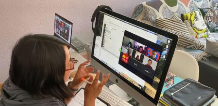 La pandemia ha generalizado las reuniones de trabajo virtuales a través de videollamadas