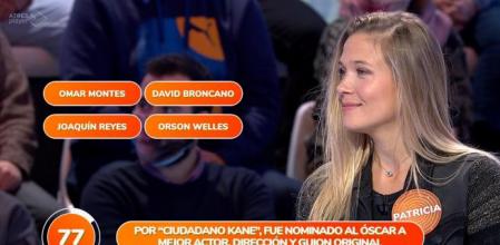 Patricia Montero la lía en Pasapalabra con su respuesta sobre Broncano