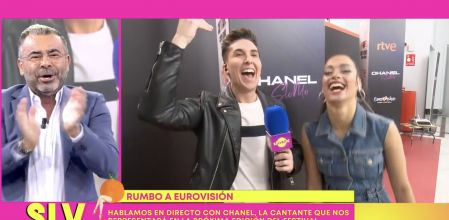 Un Jorge Javier eufórico entrevista a Chanel en ‘Sálvame’: “¡Con lo que me gusta!”