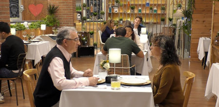 Mauricio y Anabel en 'First Dates'