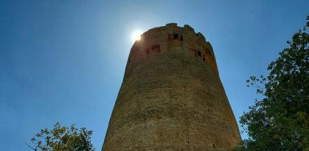 La torre de Vallferosa en el pueblo de Torá (Lleida).