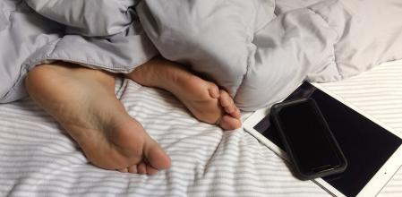 La aplicación registró unos sonidos que inquietaron a la mujer