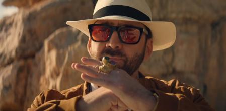 Nicolas Cage haciendo de él mismo en su nueva comedia