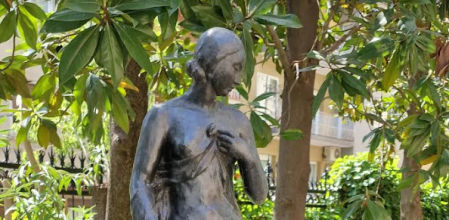 Escultura 'Desnudo' de Josep Dunyach.