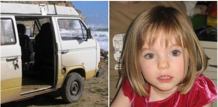Furgoneta del principal sospechoso del asesinato de Madeleine McCan donde se han encontrado las fibras del pijama de la pequeña