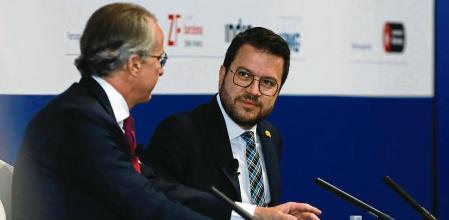 04 - 05 - 2022 / Barcelona / Reunio Cercle Economia/ Foto: Llibert Teixidó - pere aragones