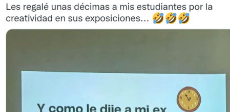 La profesora ha publicado un ejemplo en su cuenta de Twitter y el post se ha llenado de respuestas